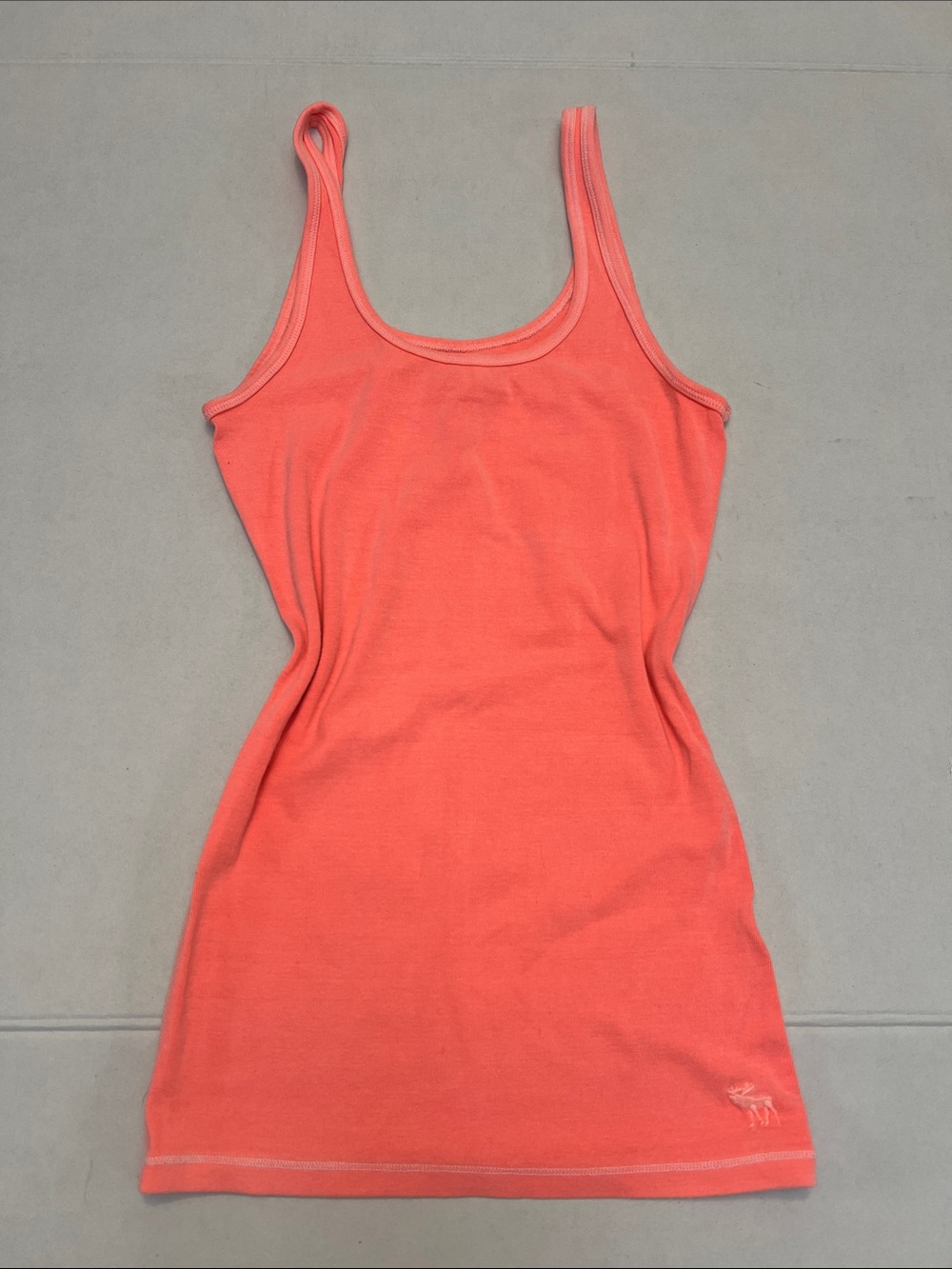 Y2K VINTAGE ABERCROMBIE & FITCH  PINK SLEEVELESS TANK TOP MEDIUM